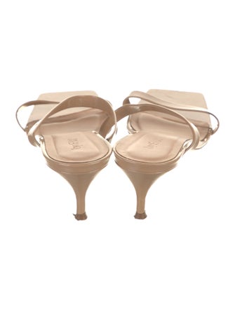 By Far Patent Leather Slides