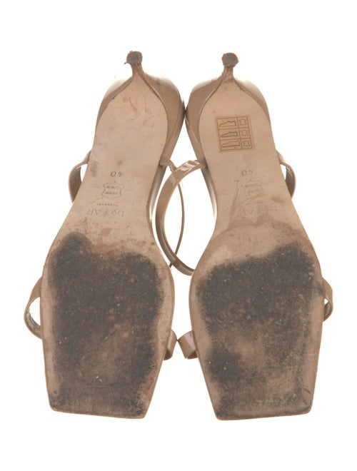 By Far Patent Leather Slides