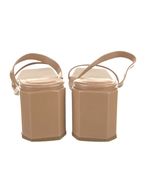 By Far Patent Leather Slides