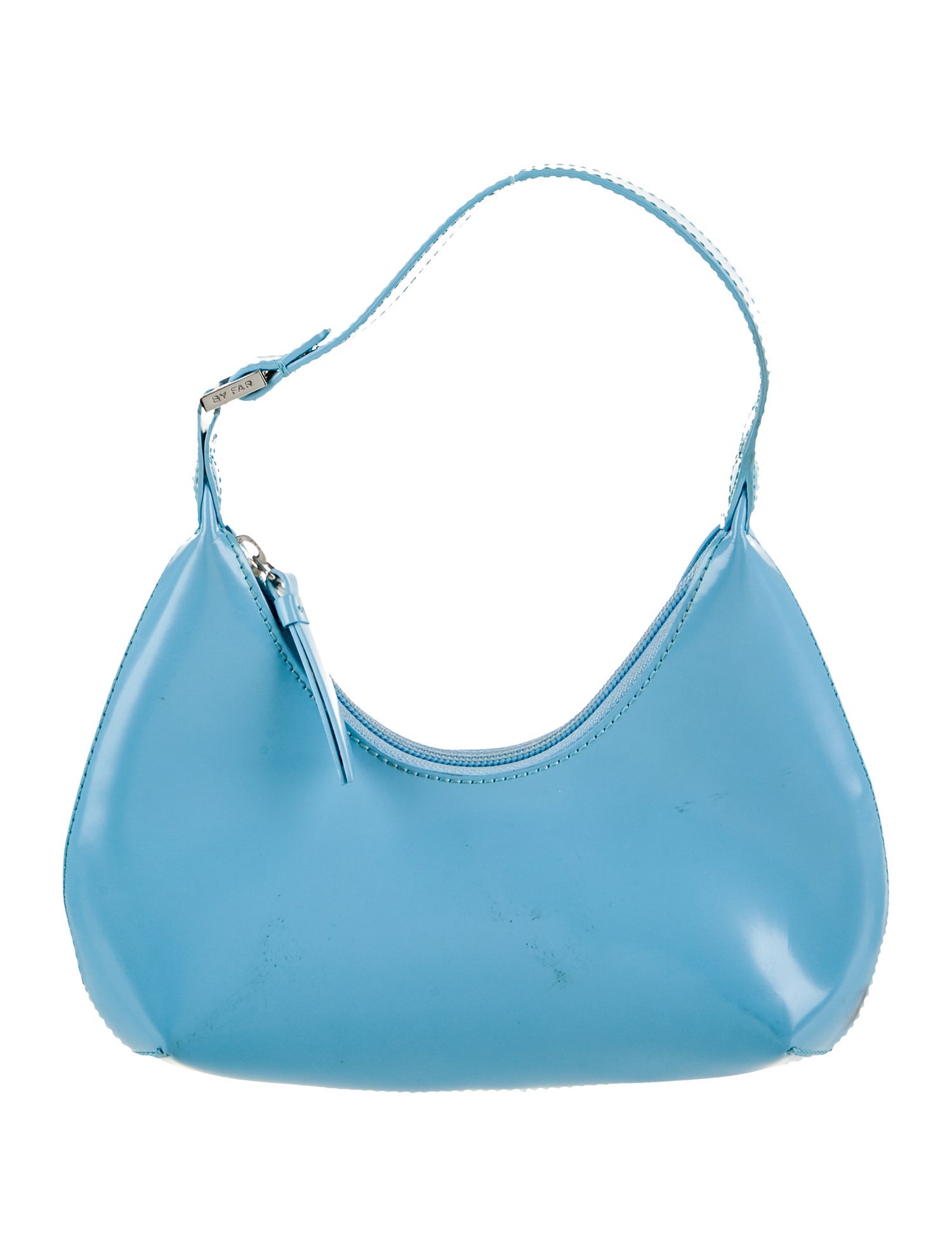 By Far Patent Leather Shoulder Bag