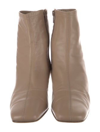 By Far Leather Sock Boots