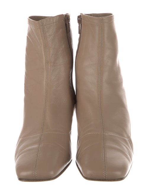 By Far Leather Sock Boots