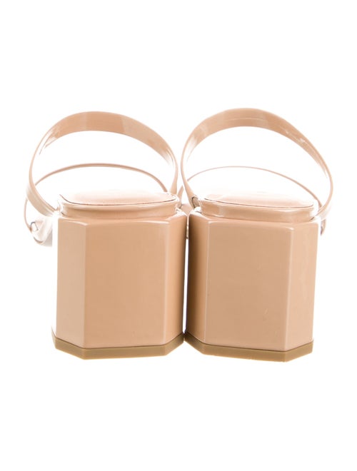 By Far Patent Leather Slides