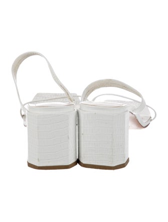 By Far Leather Sandals