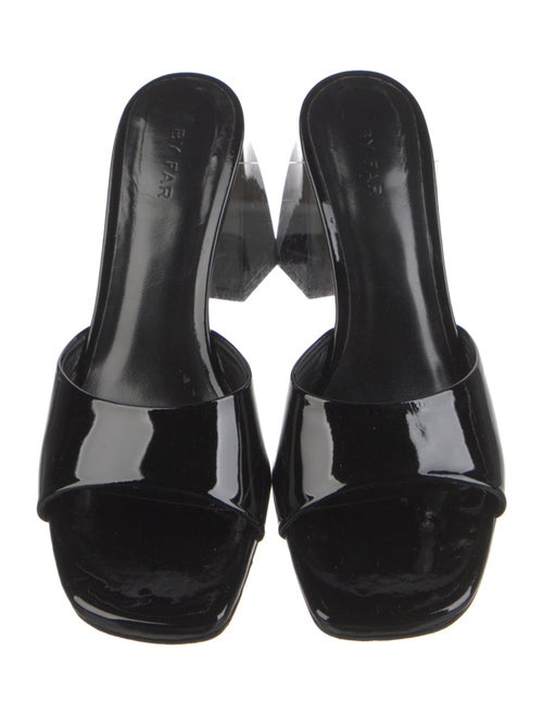 By Far Patent Leather Slides