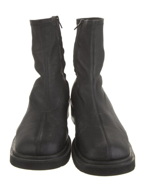 By Far Leather Sock Boots