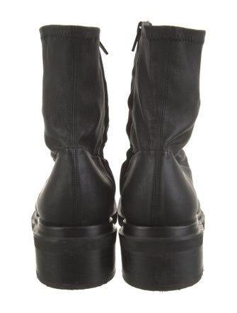 By Far Leather Sock Boots