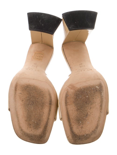 By Far Patent Leather Slides