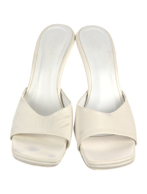 By Far Leather Slides