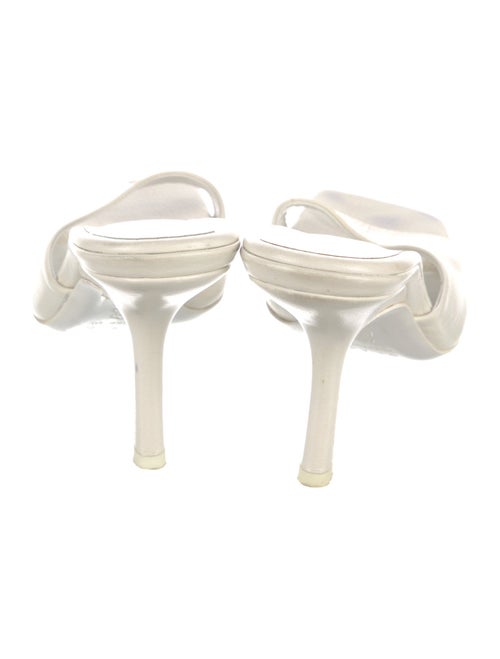 By Far Leather Slides