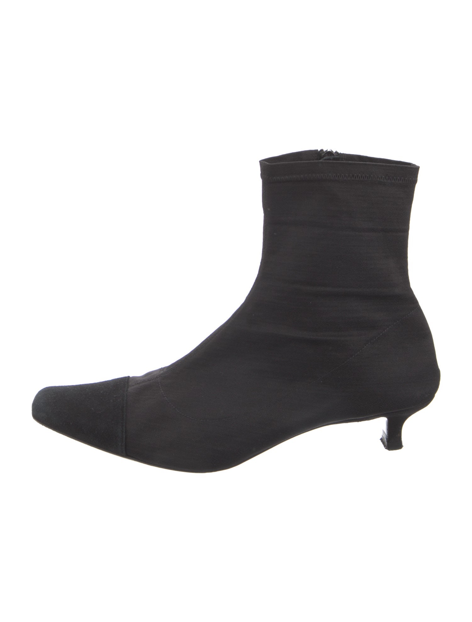 By Far Canvas Sock Boots