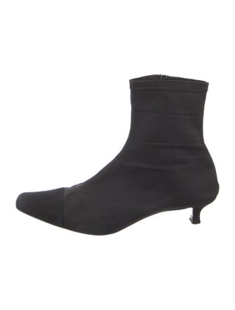 By Far Canvas Sock Boots