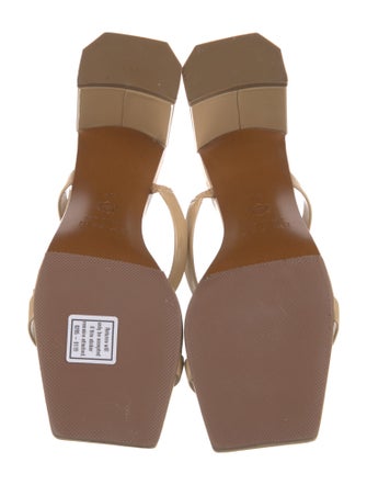 By Far Patent Leather Slides