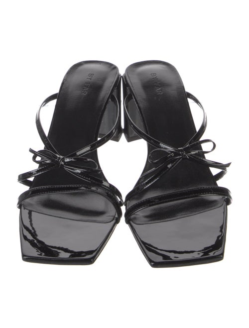 By Far Leather Slides