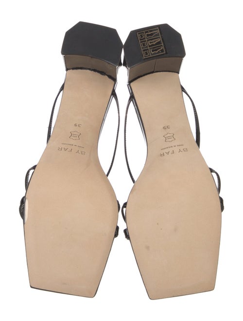 By Far Leather Slides