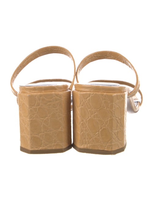 By Far Patent Leather Slides