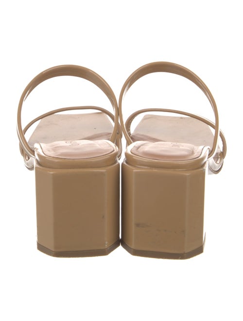 By Far Patent Leather Slides