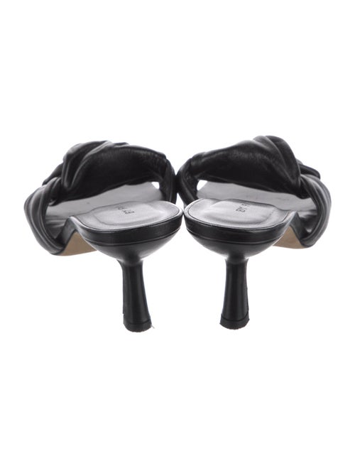 By Far Leather Slides