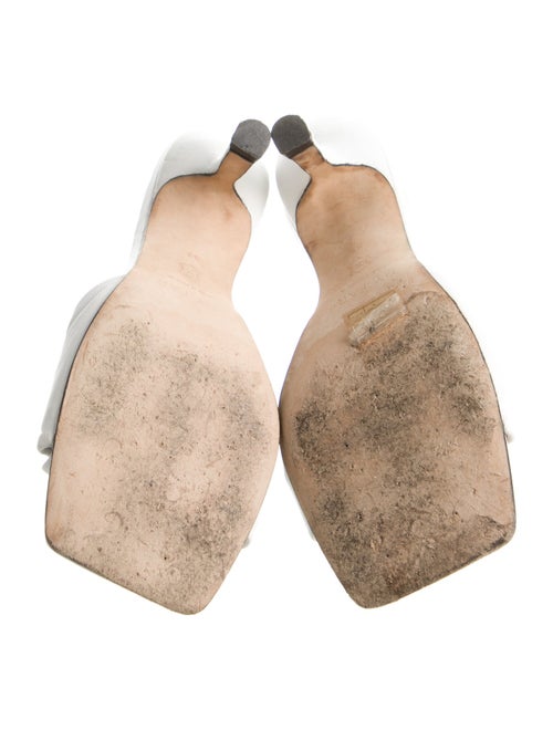 By Far Leather Slides