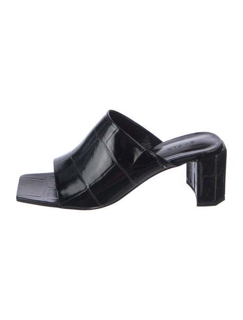 By Far Patent Leather Slides
