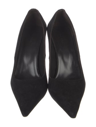 By Far Suede Pumps