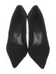 By Far Suede Pumps