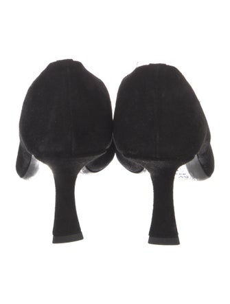By Far Suede Pumps