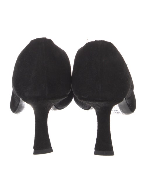 By Far Suede Pumps