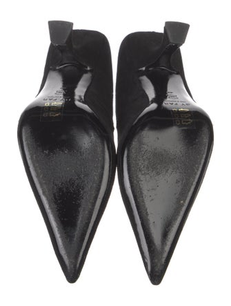 By Far Suede Pumps