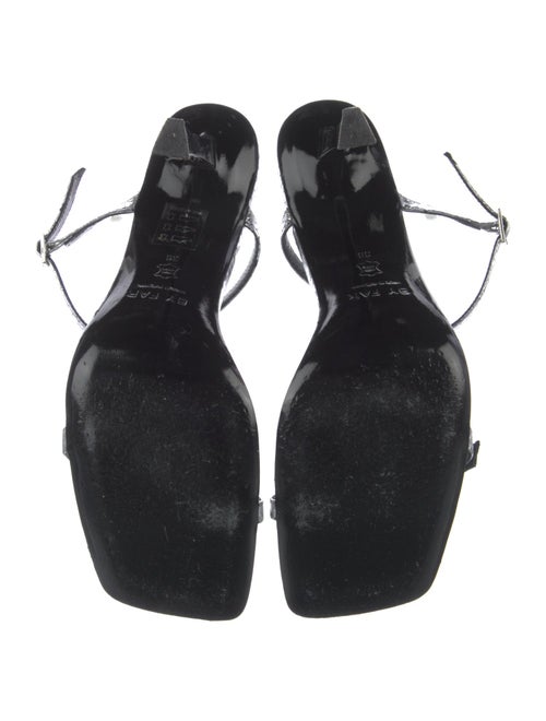 By Far Leather Slides