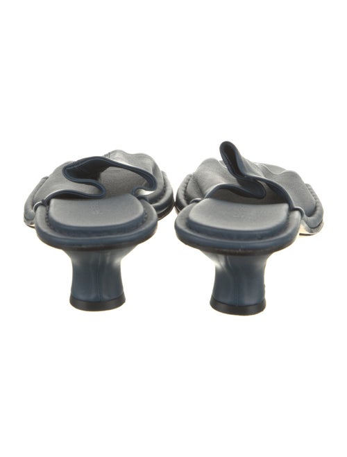 By Far Leather Slides