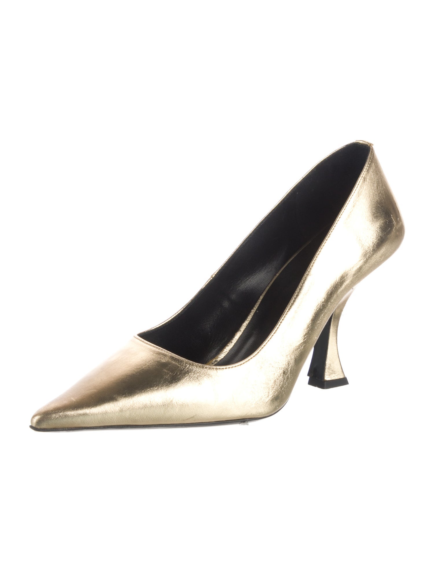 By Far Leather Pumps