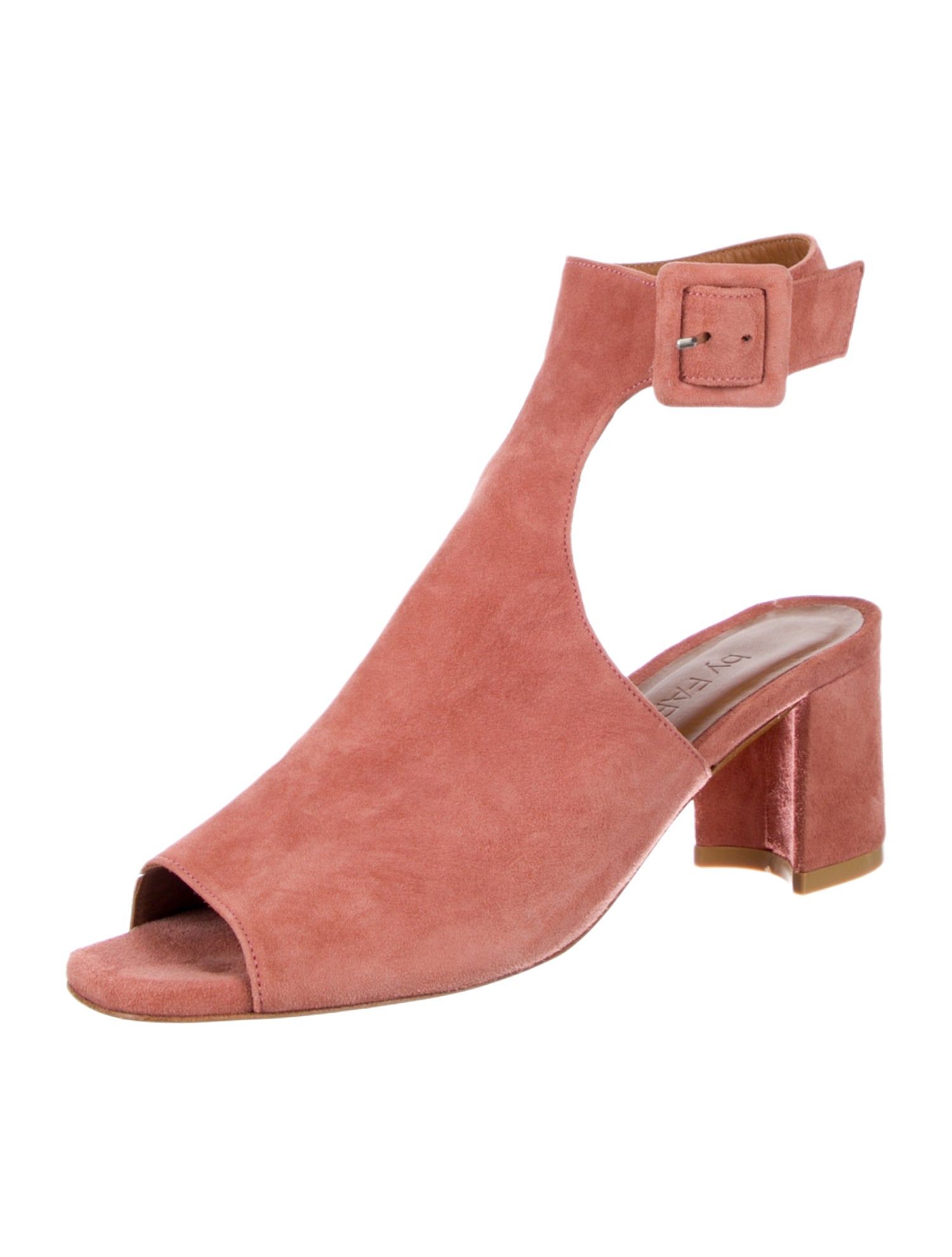 By Far Suede Slingback Sandals