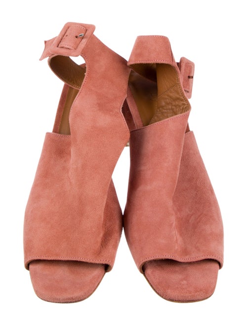 By Far Suede Slingback Sandals