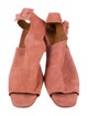 By Far Suede Slingback Sandals