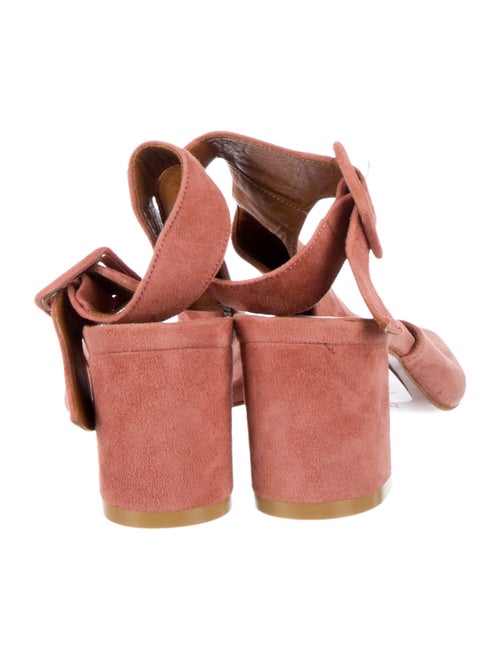 By Far Suede Slingback Sandals