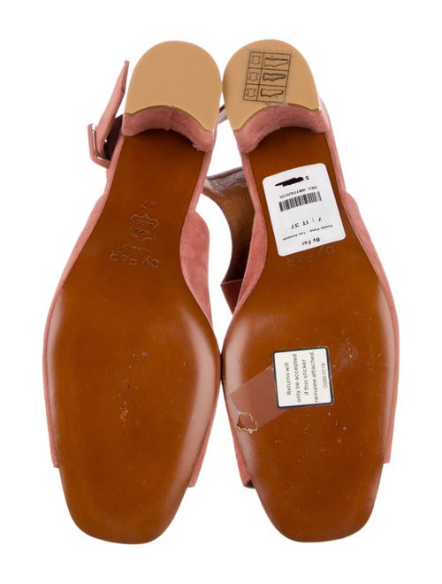 By Far Suede Slingback Sandals