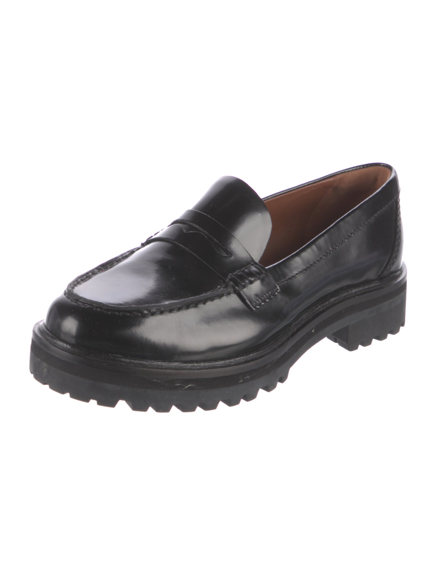 Reformation Patent Leather Loafers