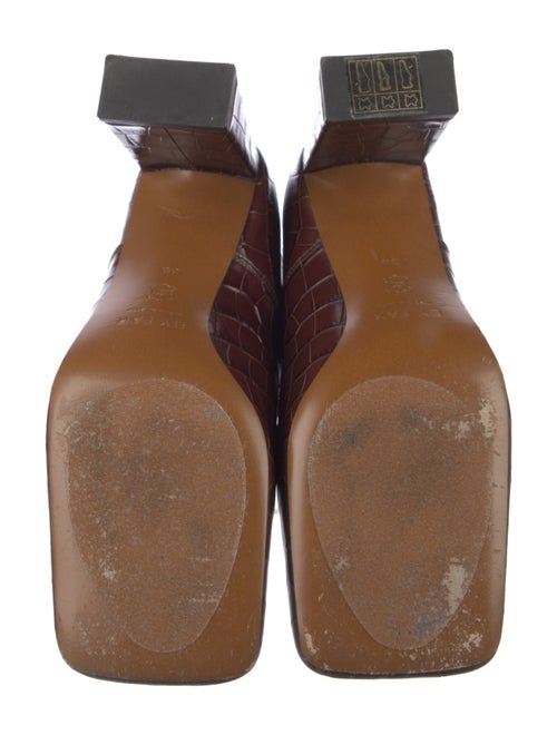 By Far Leather Lace-Up Boots