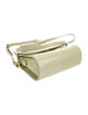 By Far Embossed Leather Top Handle Bag