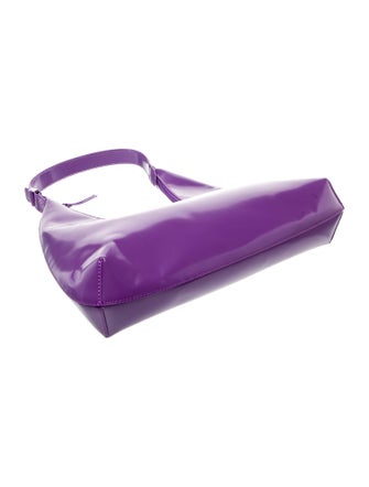 By Far Patent Leather Shoulder Bag