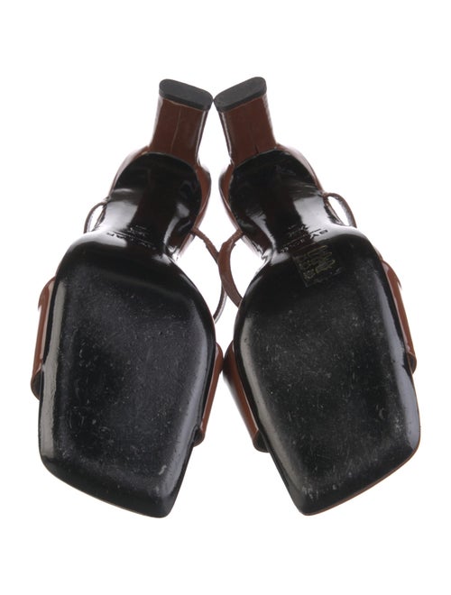 By Far Patent Leather Slides