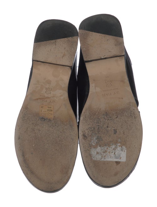 By Far Leather Slides