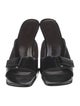 By Far Leather Slides