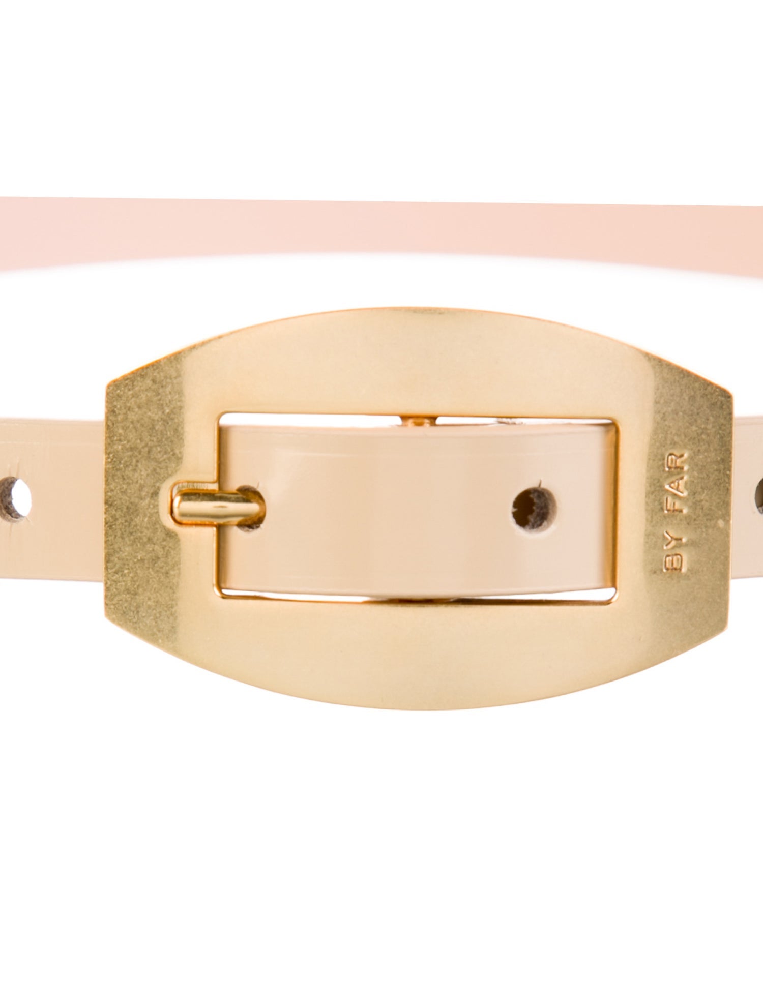 By Far Skinny Leather Waist Belt w/ Tags