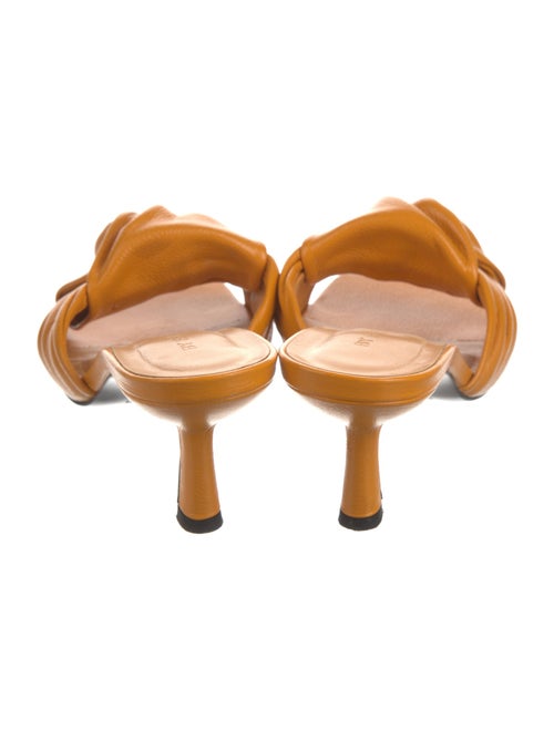 By Far Leather Slides