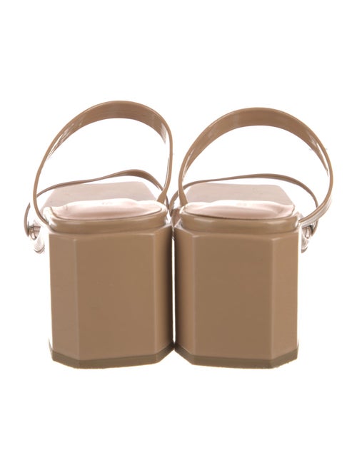 By Far Patent Leather Slides