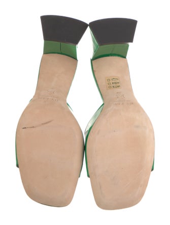 By Far Patent Leather Slides