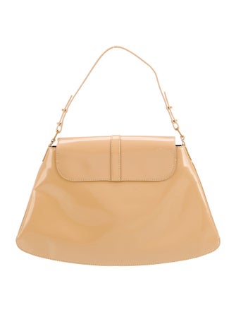 By Far Patent Leather Shoulder Bag