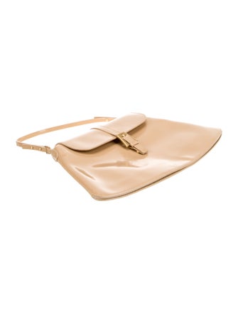 By Far Patent Leather Shoulder Bag